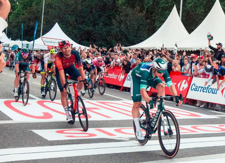 Kaden Groves ganó tres etapas en la Vuelta y fue el campeón por puntos. FOTO @VUELTA A ESPAÑA