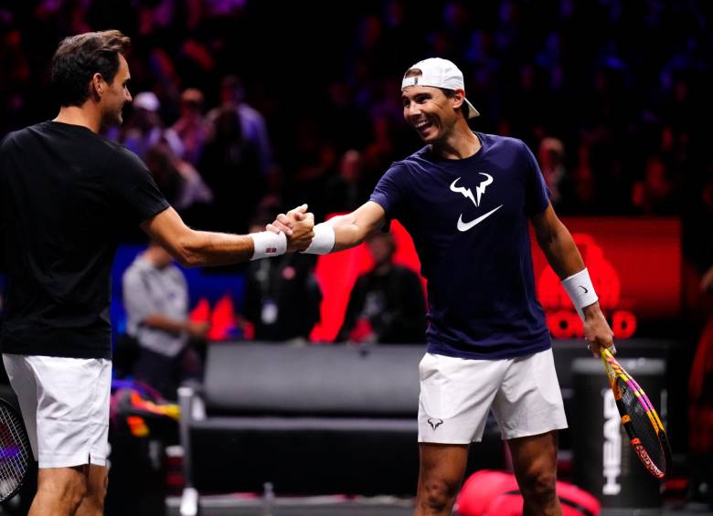 Roger Federer y Rafa Nadal son los protagonistas de una de las mejores épocas del tenis. FOTO GETTY 