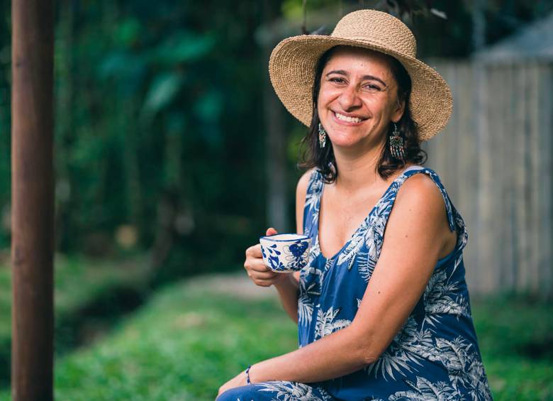 La zootecnista Lorena Duque ha dedicado su vida a la protección de los ecosistemas de la cuenca del río Arenal, en San Rafael. FOTO: CORTESÍA