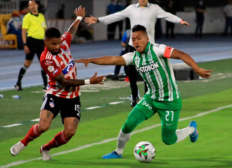Atlético Nacional se trajo un valioso punto del Metropolitano, en el arranque de los cuadrangulares. FOTO dimayor