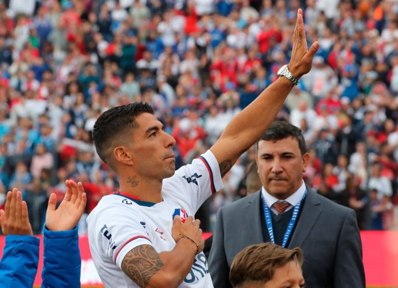 Luis Suárez debutó como futbolista profesional en 2005, en Nacional de Uruguay. FOTO: EFE. 