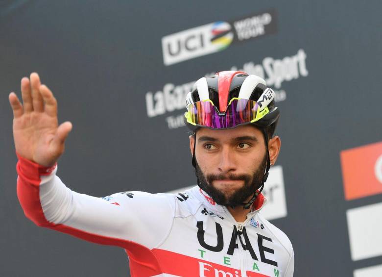 Fernando Gaviria suma este año dos triunfos logrados en el Tour de Omán. Tiene previsto correr este 6 de octubre la París-Bourges. FOTO: CORTESÍA