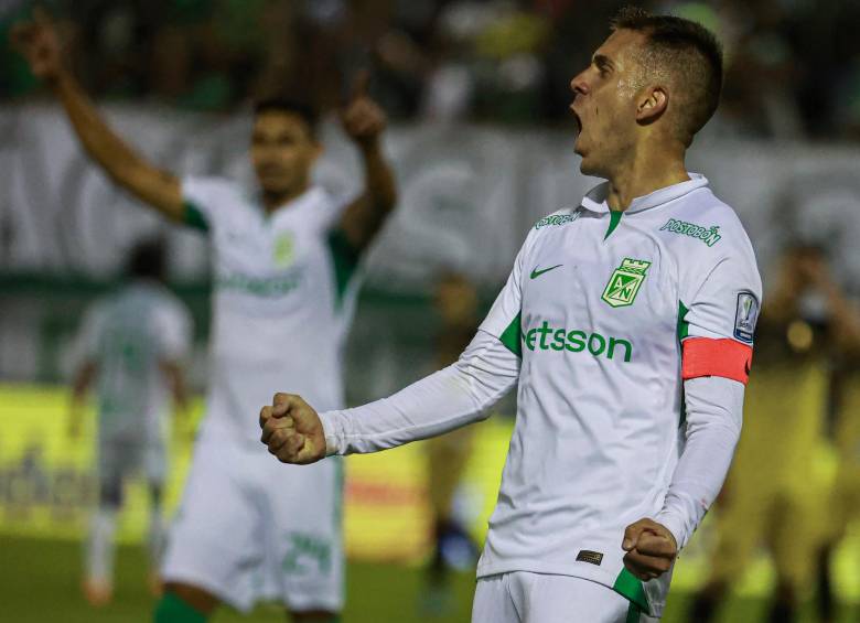 Nacional se prepara para su debut de este año en la Libertadores. En la imagen aparece Felipe Aguirre. FOTO: Manuel Saldarriaga