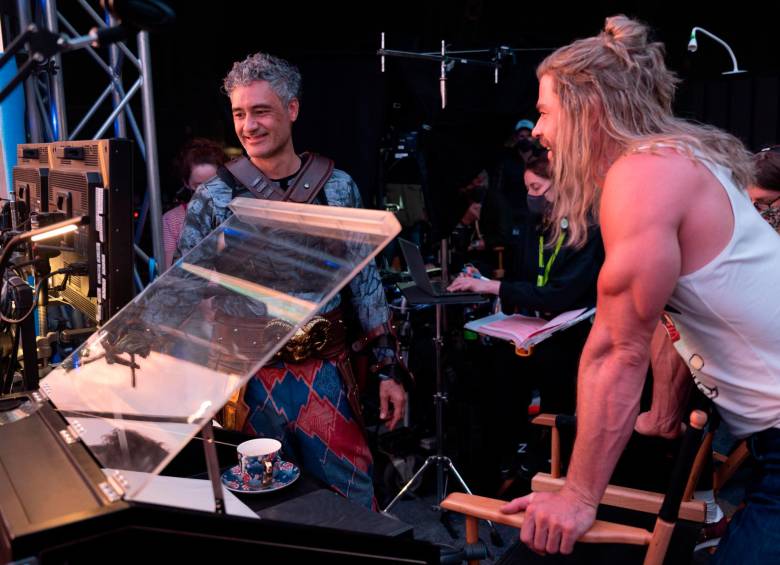 El trabajo físico de Chris Hemsworth es notorio para esta película, Thor: Amor y Trueno. FOTO Cortesía Marvel.