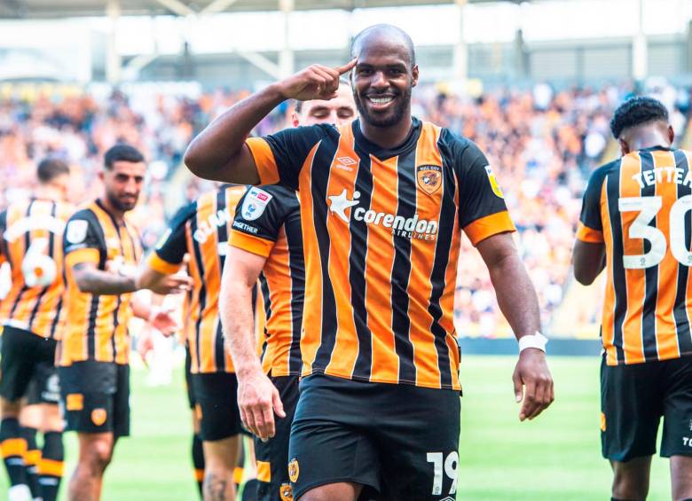 Estupiñan, 5 partidos y 4 goles con el Hull. FOTO @HullCity