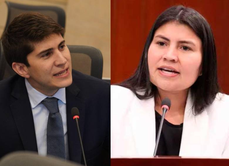 Wadith Manzur y Karen Manrique, congresistas reelegidos este 8 de marzo. Fotos: redes