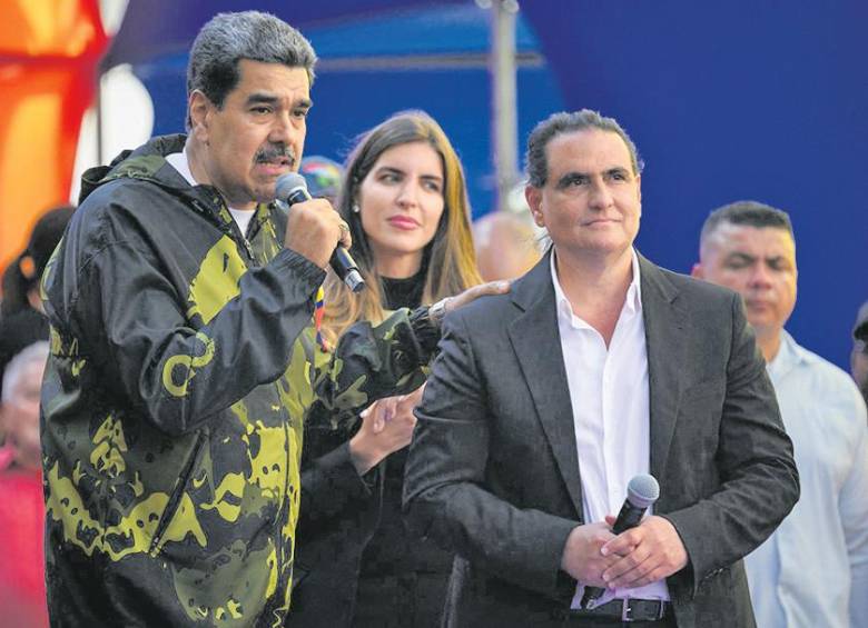Alex Saab fue uno de los hombres más cercanos al exdictador Nicolás Maduro. FOTO: AFP.