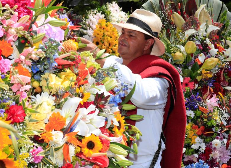 El año pasado la Feria de las Flores tuvo restricciones por la pandemia. FOTO Jaime Pérez