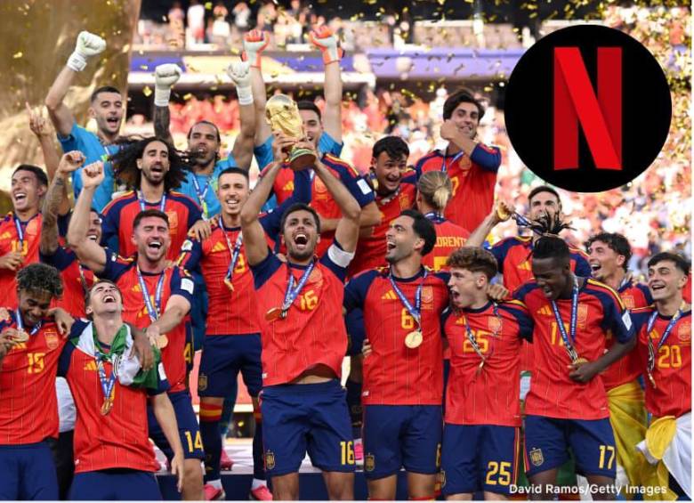 Netflix adquirió los derechos para retransmitir los 104 partidos del Mundial de fútbol de 2030 en España y Andorra, con opciones de acceso gratuito y televisión abierta para algunos encuentros. FOTO: David Ramos - Getty Images. Netflix España vía X.