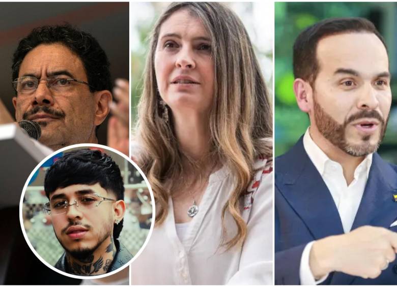 Ante la ausencia de debates tradicionales entre los tres candidatos que encabezan las encuestas, la plataforma Kick se perfila como el escenario definitivo para el contraste de ideas. FOTO: Camilo Suárez, Manuel Saldarriaga, Getty y redes sociales @westcol