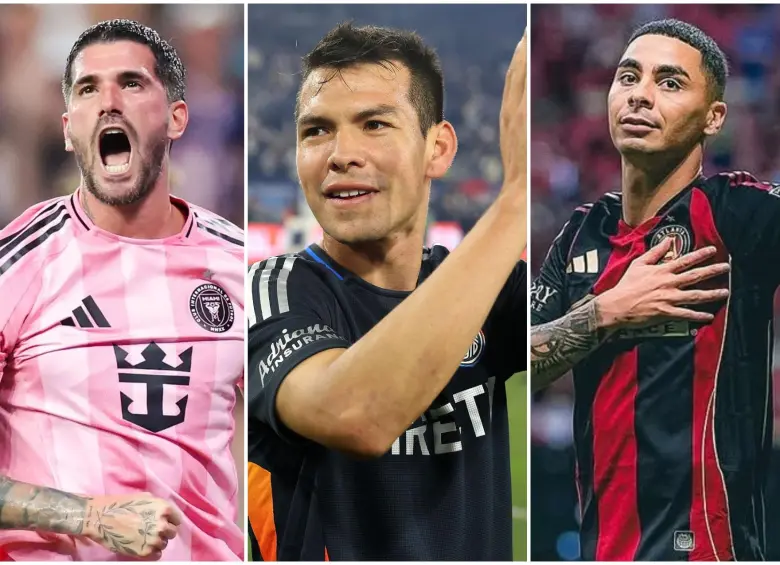 Algunos de los otros jugadores del top. FOTO: