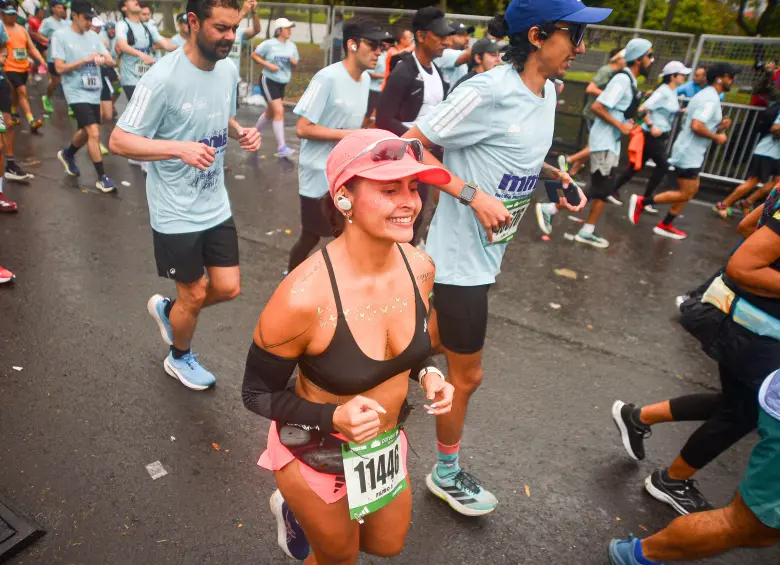 Bogotá. Julio 26 de 2026. Imagen de la Media Maratón de Bogotá 2026, en la que miles de atletas corrieron por las calles de la capital en la carrera más importante de la ciudad. (Colprensa - Lina Gasca)