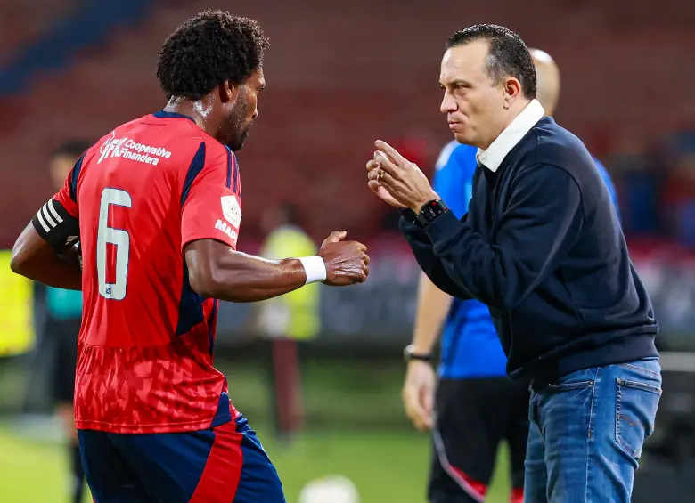 Didier Moreno, uno de los jugadores de confianza del técnico Alejandro Restrepo en la actual temporada. Foto: Manuel Saldarriaga Quintero.