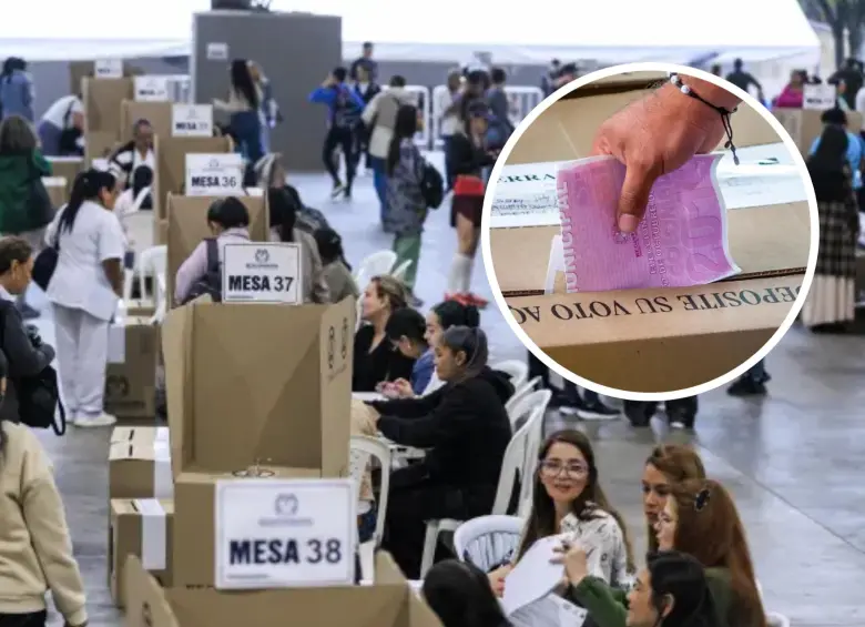 Los colombianos votaron y decidieron en las urnas este domingo. FOTO: Colprensa
