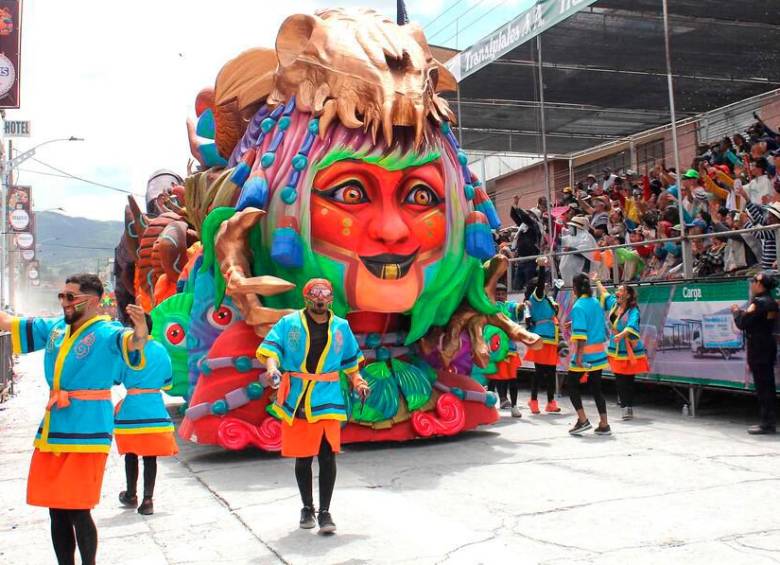 Imagen del Carnaval de Negros y Blancos en Pasto, que es Patrimonio inmaterial de Humanidad, según la Unesco. FOTO Colprensa