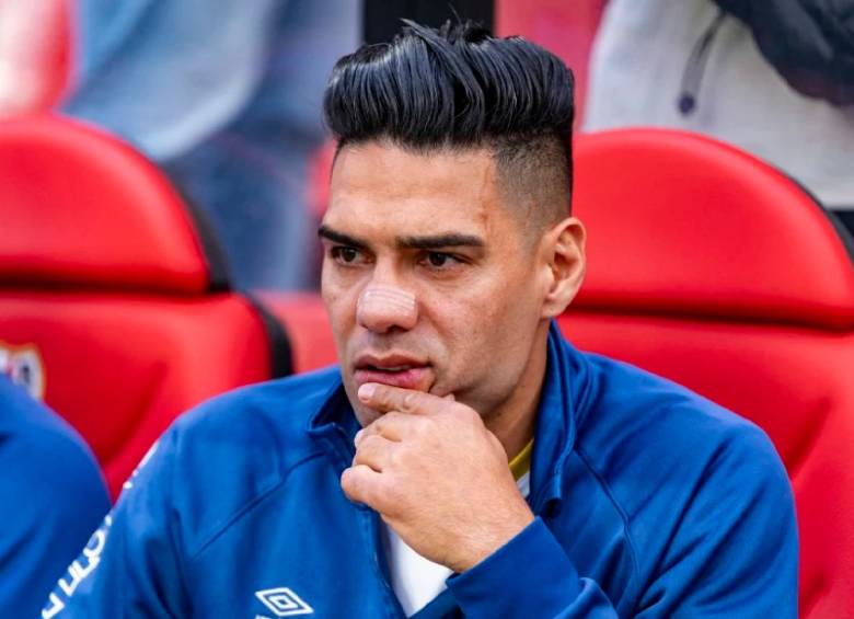 Falcao García, el fichaje más importante del fútbol colombiano en los últimos años. FOTO AFP