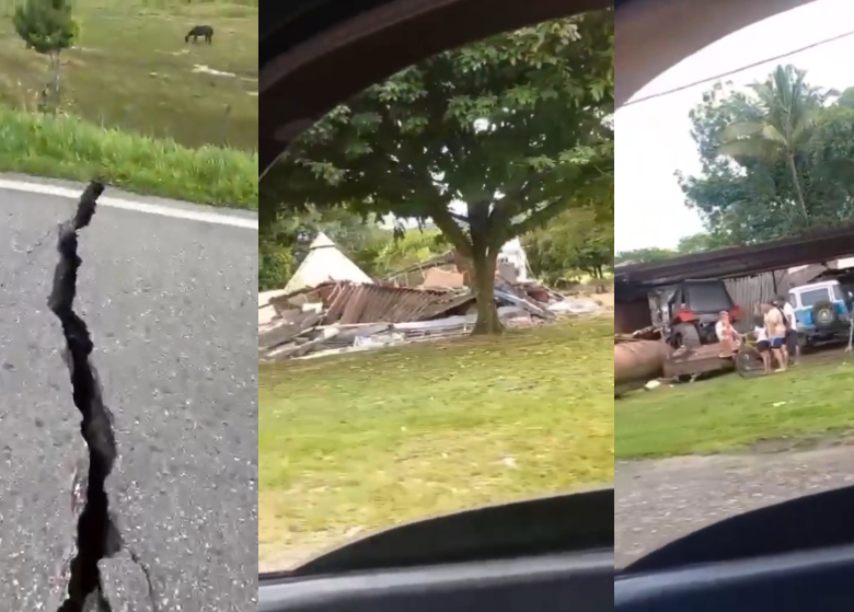 Temblor en Cundinamarca que sacudió gran parte del país. Fotos: captura de video