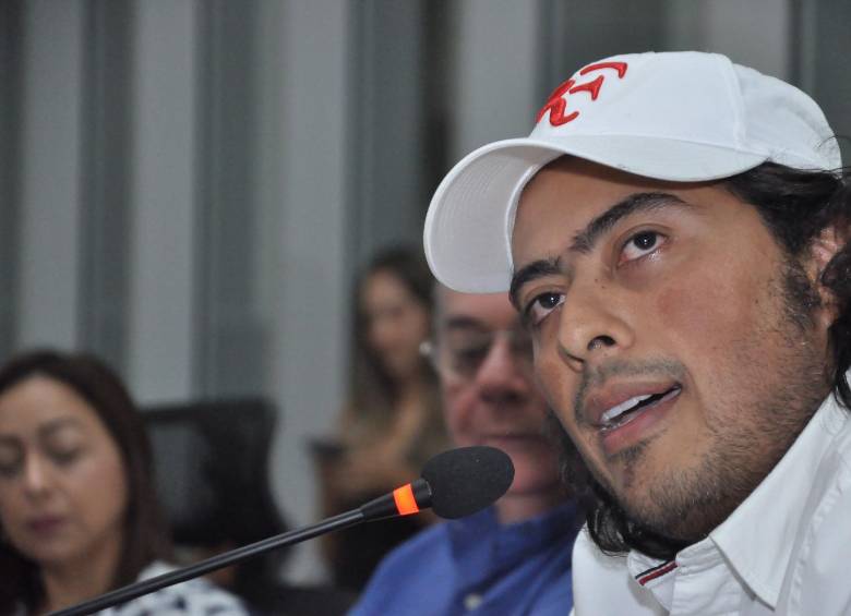 Se filtró el momento exacto donde el CTI captura a Nicolás Petro. FOTO: Colprensa 