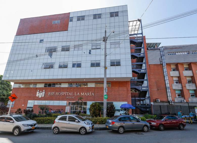 El incidente ocurrió en uno de los accesos al centro médico. FOTO: Manuel Saldarriaga