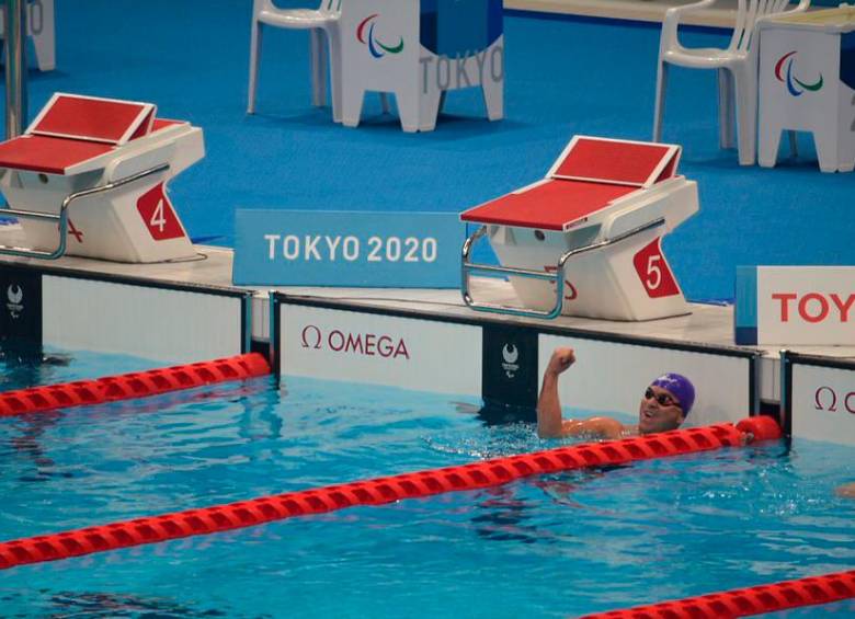 Moisés Fuentes, una de las figuras de Colombia en los Paralímpicos. FOTO: COLPRENSA