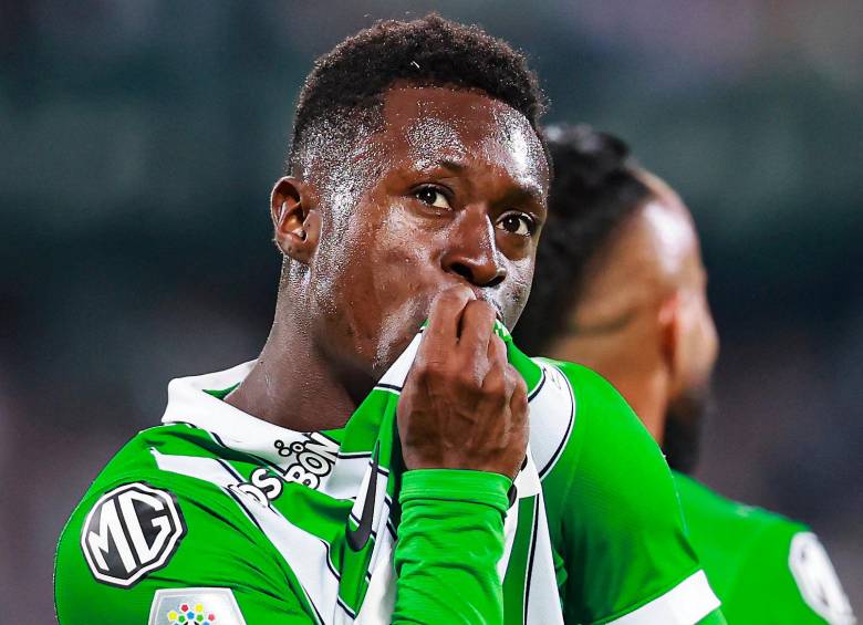 Con goles y desequilibrio, Marlos Moreno vuelve a ilusionar a los hinchas de Atlético Nacional. FOTO MANUEL SALDARRIAGA