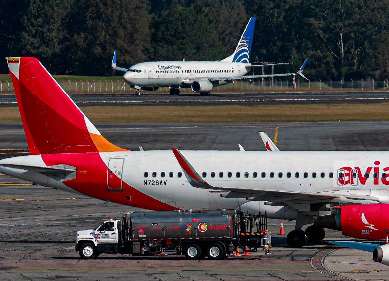 Aunque entre 2015 y 2024 la demanda de combustible para aviones solo creció un 4% anual, este año, en el primer semestre, ha crecido un 6%. FOTO: Manual Saldarriaga.