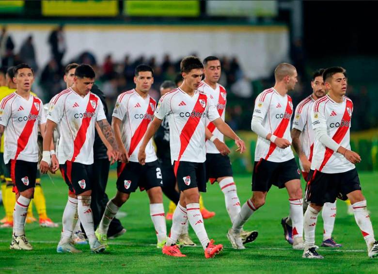 River Plate quedó eliminado de la Copa Libertadores, no pudo remontar la goleada que le propinó Atlético de Mineiro. FOTO GETTY