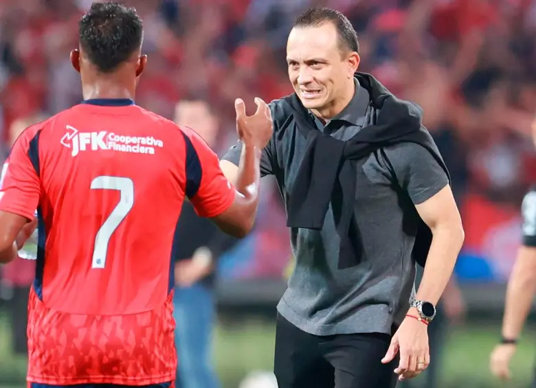 Alejandro Restrepo, uno de los artífices para llevar a Medellín a la final del fútbol colombiano. FOTO MANUEL SALDARRIAGA