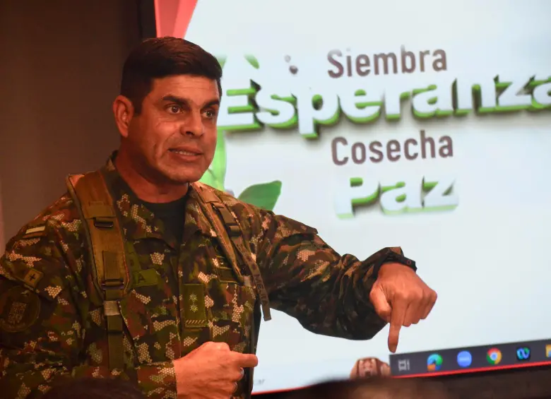 El general Federico Mejía Torres llegó a la comandancia de la Tercera División del Ejército en noviembre de 2024. Su jurisdicción son los departamentos de Cauca, Nariño y Valle. FOTO cortesía del ejército.