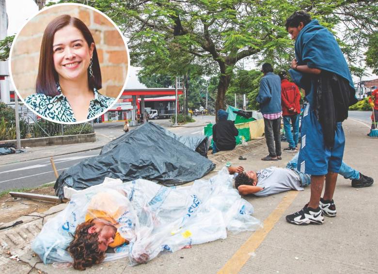 Diana Cardona dirigió el programa Buen Comienzo de Medellín y hace poco más de un mes el alcalde Federico Gutiérrez le encomendó la misión de ser la secretaria de Inclusión Social y asumir, entre otros desafíos, el de los habitantes de calle, una problemática sin control en la ciudad. Foto: Julio César Herrera.