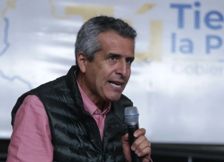 Luis Fernando Velasco, exministro del Interior. Foto: Presidencia