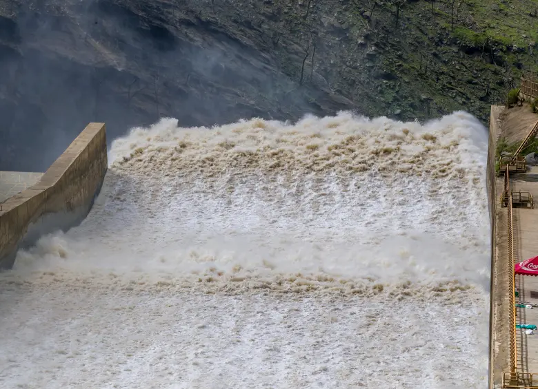 Hidroituango, una de las principales centrales hidroeléctricas del país, se encuentra en condiciones de normalidad y operatividad. FOTO Juan Antonio Sánchez 