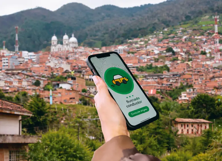 Aplicaciones como Uber avanzan en la convocatoria de conductores en todas las subregiones, según sus características, para que presten servicios en los municipios. FOTO Ilustración El Colombiano