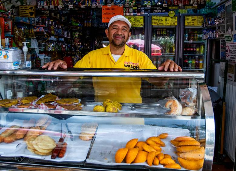 Donde Wilson El Silletero es un punto de referencia en el corregimiento. Su atención y cordialidad lo han hecho famoso en el territorio. FOTO JULIO CÉSAR HERRERA