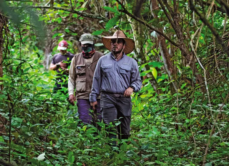 La Estación Biológica Jaguar Ipacarai está destinada, principalmente, para que el felino se mueva sin amenazas y, además de esto, para investigaciones de biodiversidad en la medio de un húmedo y agreste parche de bosque. FOTO: JULIO CÉSAR HERRERA
