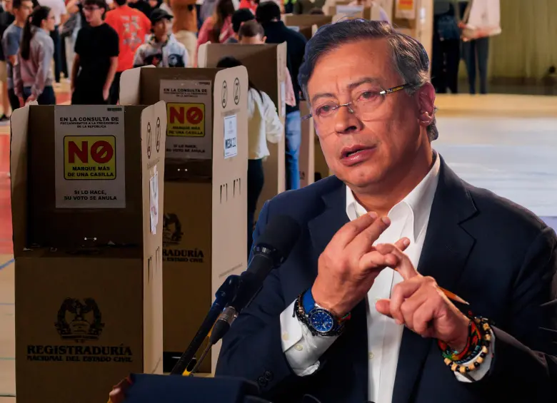 El Tribunal impuso medidas cautelares contra el presidente Gustavo Petro, ordenándole rectificar públicamente sus afirmaciones sobre presuntos fraudes en procesos electorales. FOTO Camilo Suárez y Presidencia
