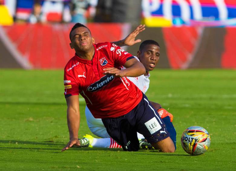 El lateral izquierdo antioqueño Frank Fabra disputó 24 partidos y anotó un gol en su primera etapa con el DIM. Foto: Juan Antonio Sánchez
