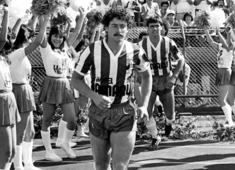 Pedro Sarmiento cuando era jugador de Nacional y era convocado a la Selección Colombia. FOTO: ATLÉTICO NACIONAL