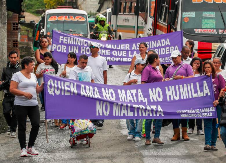 Durante el Día de la Madre se reportaron dos feminicidios. FOTO: Archivo EL COLOMBIANO