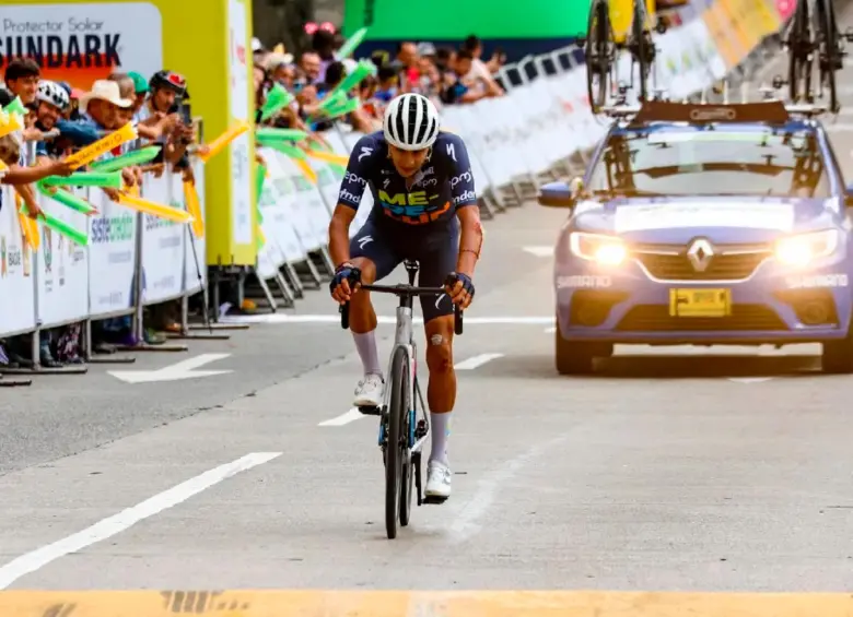 Diego Camargo dio un gran golpe en el Clásico RCN. Ahora va por su segundo título en una carrera grande en el país tras ganar la Vuelta a Colombia en 2020. FOTO: Cortesía Anderson Bonilla
