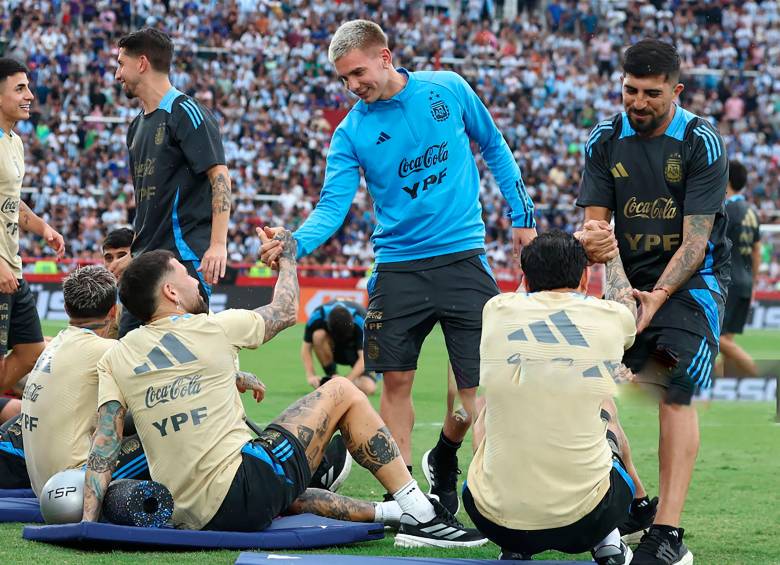 Argentina goza de un buen presente y eso se percibe entre sus jugadores. Ya están prácticamente asegurados para el próximo Mundial. FOTO GETTY