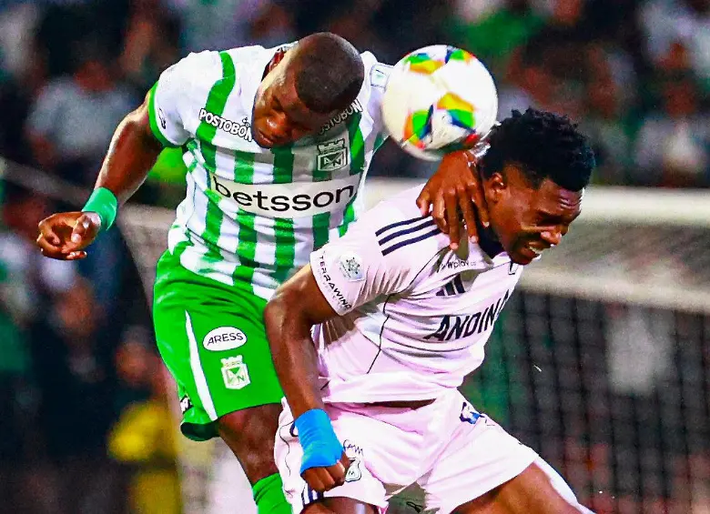 Nacional y Millonarios juegan partido único por la Copa Sudamericana. FOTO MANUEL SALDARRIAGA