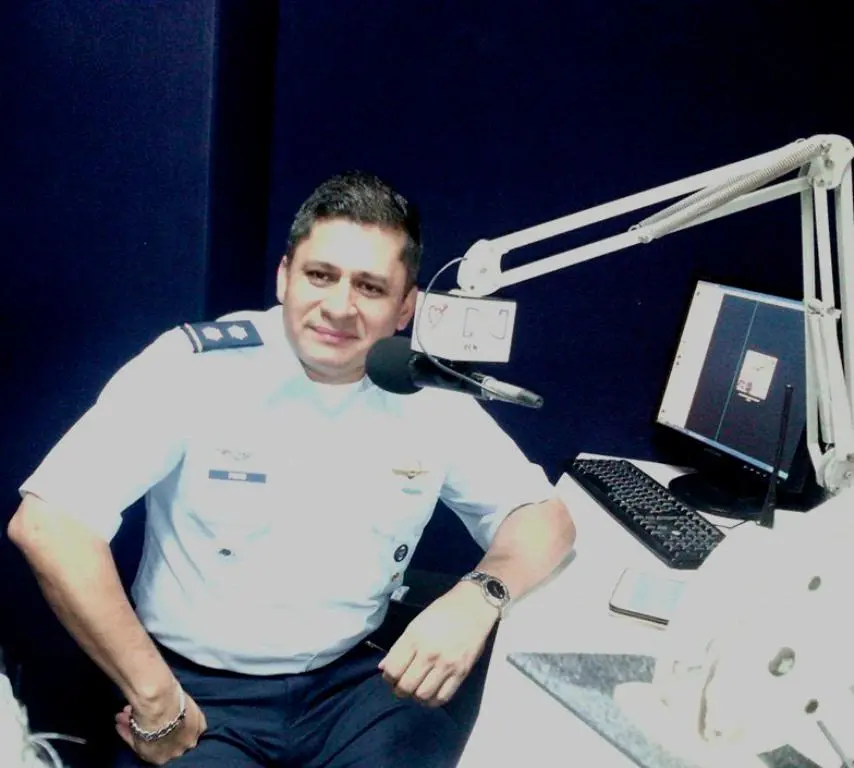 El general en retiro José Henry Pinto, exoficial de la Fuerza Aérea de Colombia. FOTO: Cortesía FAC