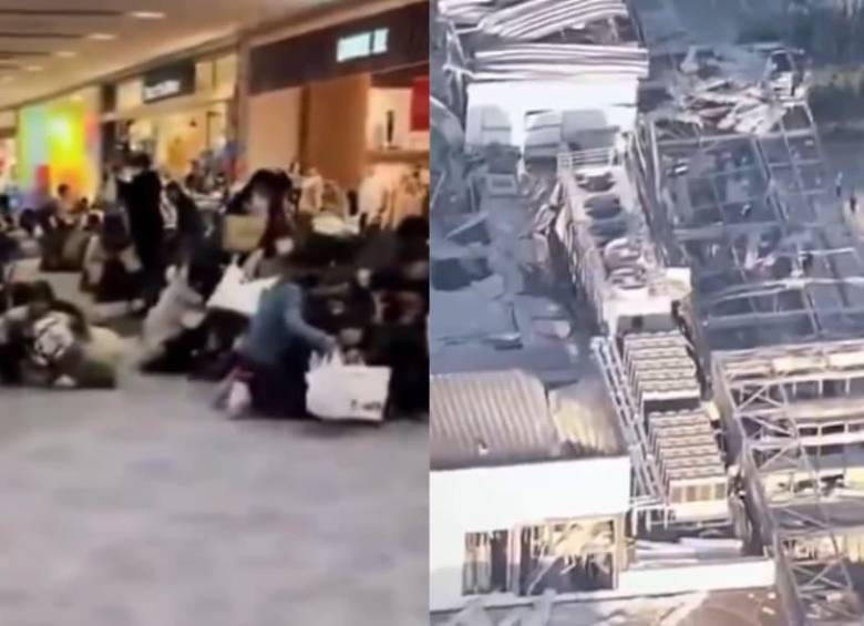 Los videos grabados por ciudadanos captaron el momento en que el terremoto de magnitud 7,1 sacudió el suroeste de Japón, dejando edificios colapsados, deslizamientos de tierra y miles de personas afectadas. FOTO: Redes sociales, tomadas de X.