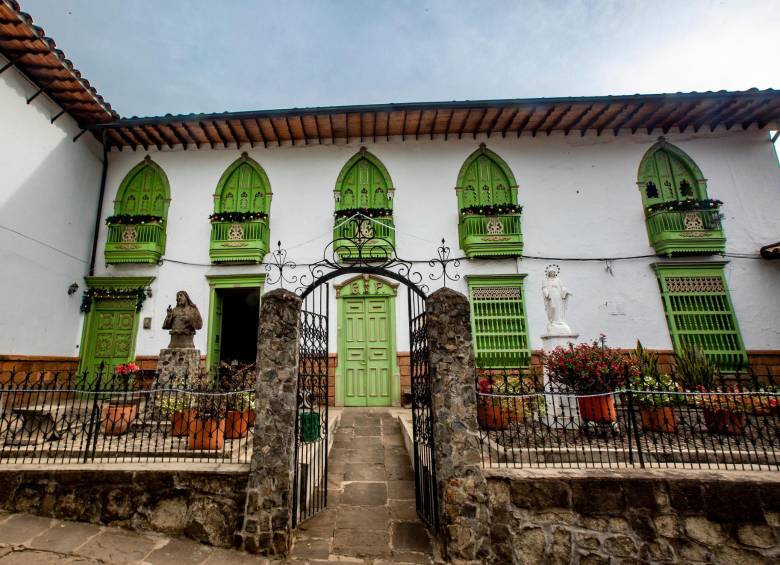 El Santuario de la Madre Laura, en Jericó, está cerrado temporalmente por un brote de covid-19. FOTO CAMILO SUÁREZ