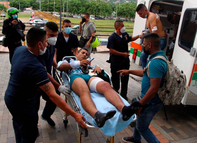 La detonación dejó 33 soldados lesionados (tres de gravedad) y tres civiles atendidos en hospitales de Norte de Santander. FOTO EFE