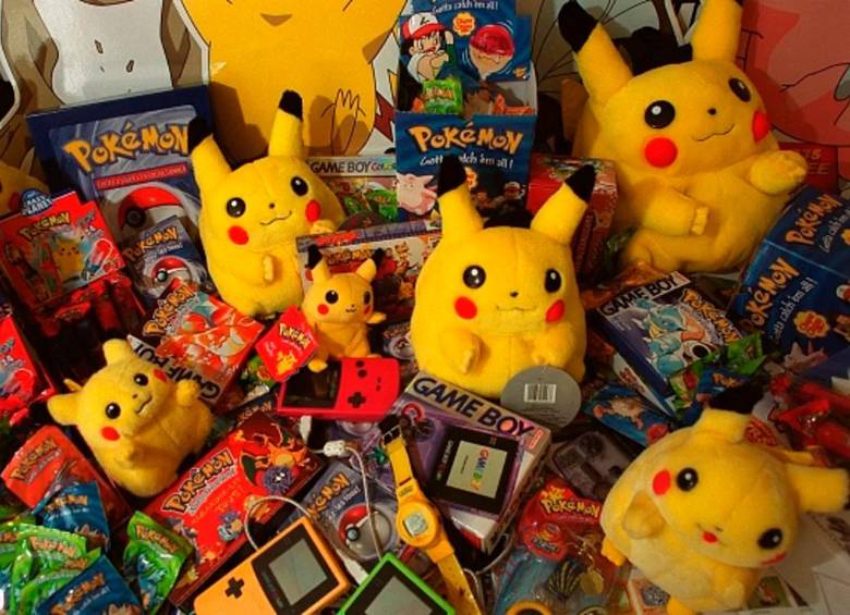 Aunque Pokemon se popularizó en el formato de serie de televisión, se trata en realidad de un universo multimedia que incluye videojuegos, juguetes y demás. Foto: Getty. 