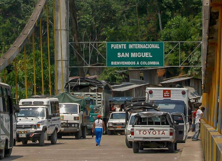 La frontera entre Colombia y Ecuador se ha convertido en un foco de alta presión comercial y logística. Foto: El Colombiano