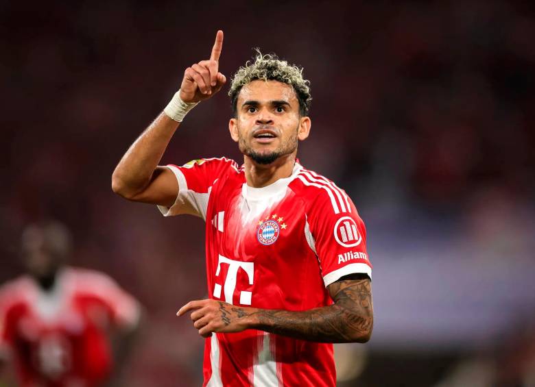 Luis Díaz llega a la Selección Colombia para los amistosos frente a Croacia y Francia en su mejor momento en Europa. FOTO BAYERN MUNICH FC