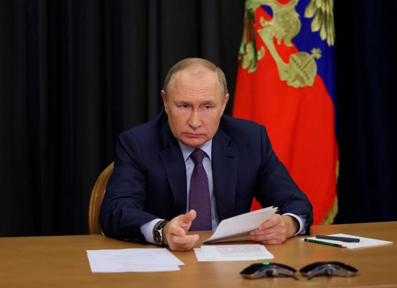 Presidente de Rusia, Vladimir Putin. FOTO: EFE